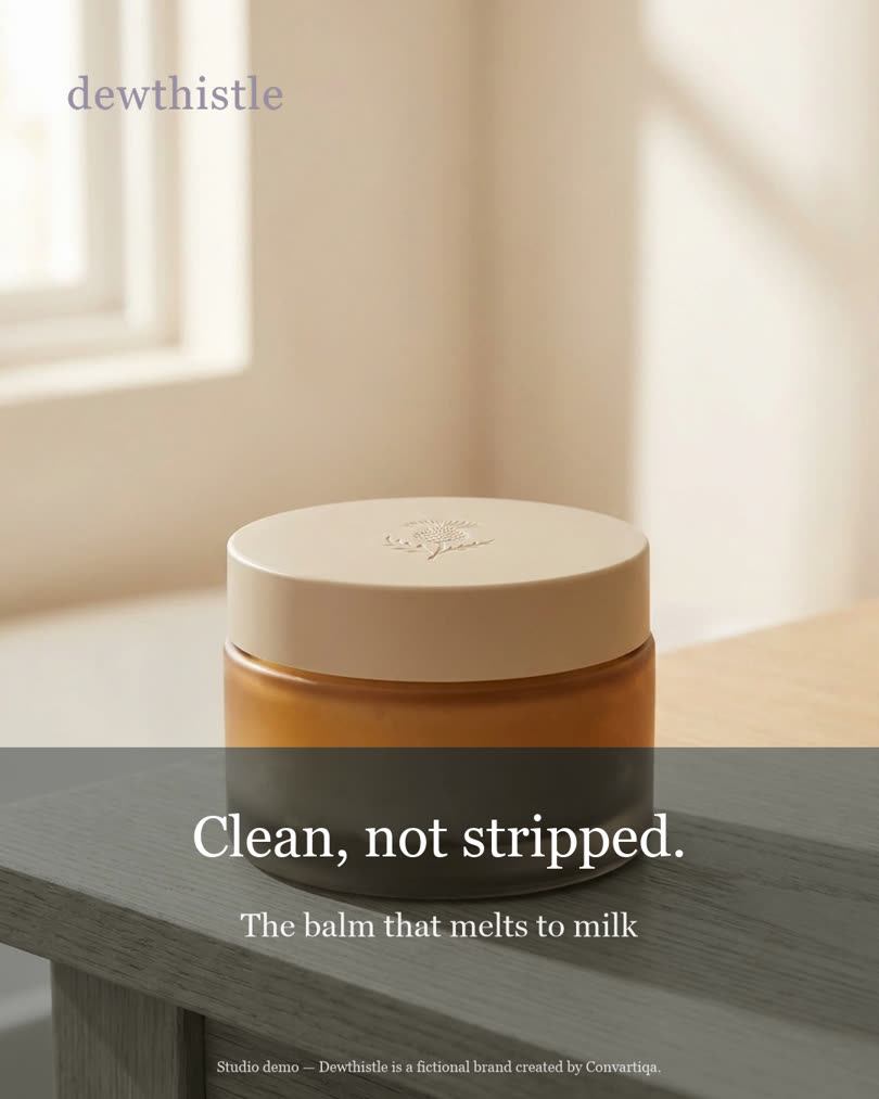 Dewthistle static ad — product