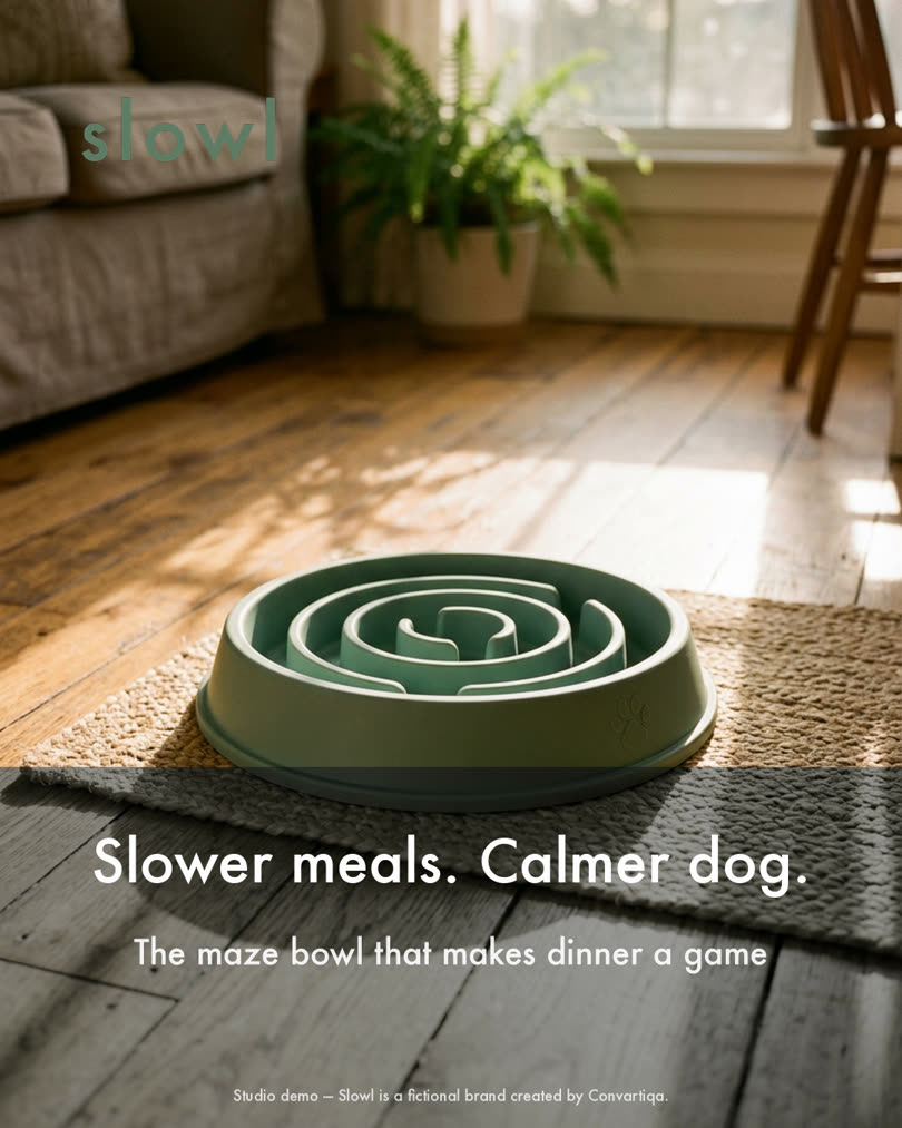 Slowl static ad — product